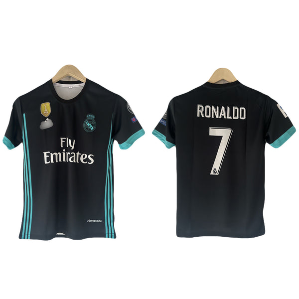 Ronaldo Real madrid third Kit Half Sleeve -