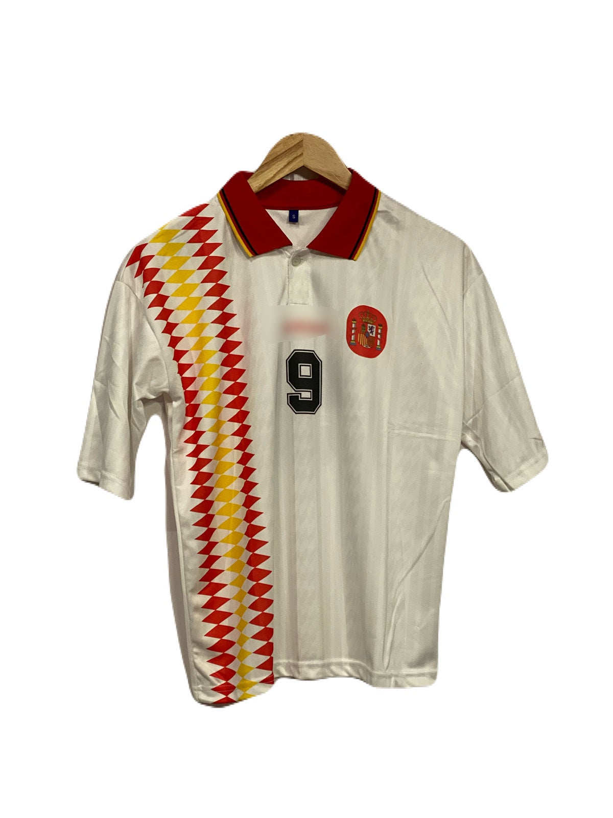 Spain 1994 Away kit Guardiola Five sleeve - Ms Retro Store