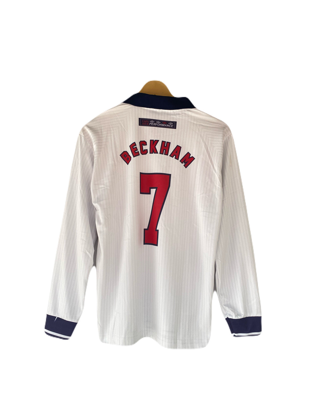 Beckham England collar Full Sleeve embroidery jersey- P2749