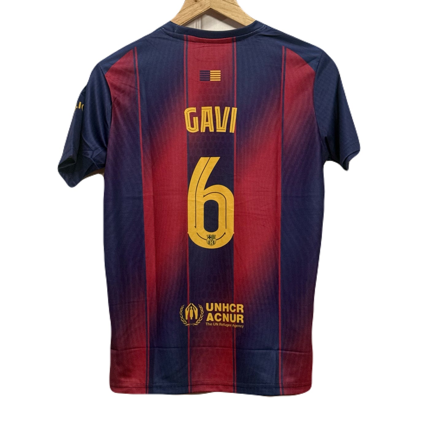 Fc Barcelona 2025-26 Home Kit Gavi  Half Sleeve - Ms Retro Store