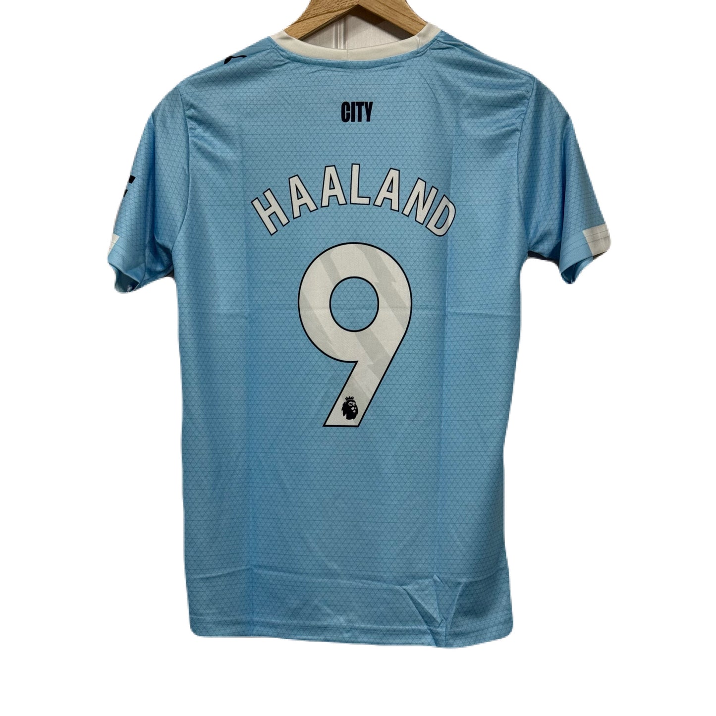 Manchester City 2025-26 Home kit Haaland Half Sleeve - Ms Retro Store