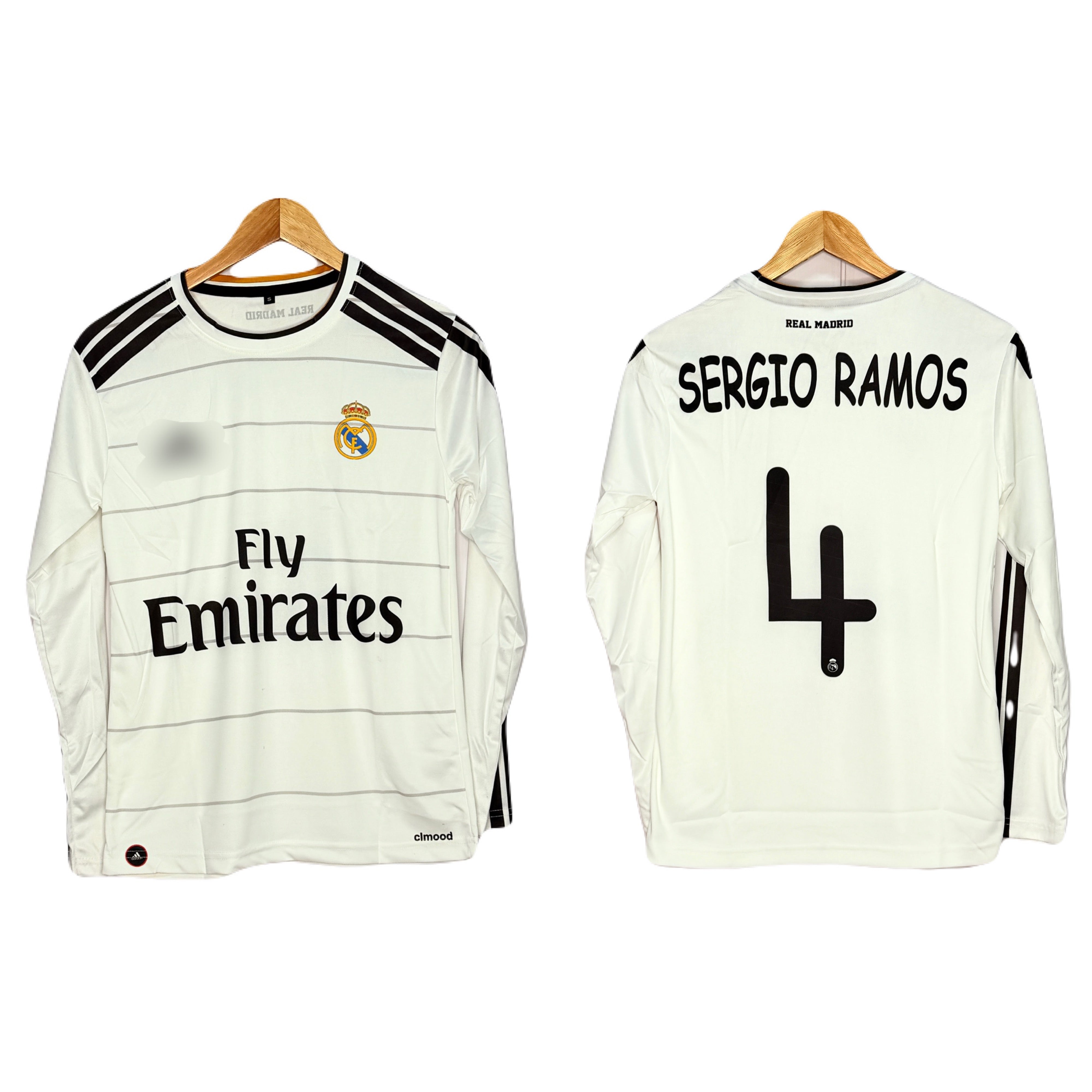 Realmadrid 2013/14 full sleeve sergio ramos P194 - ms retro store