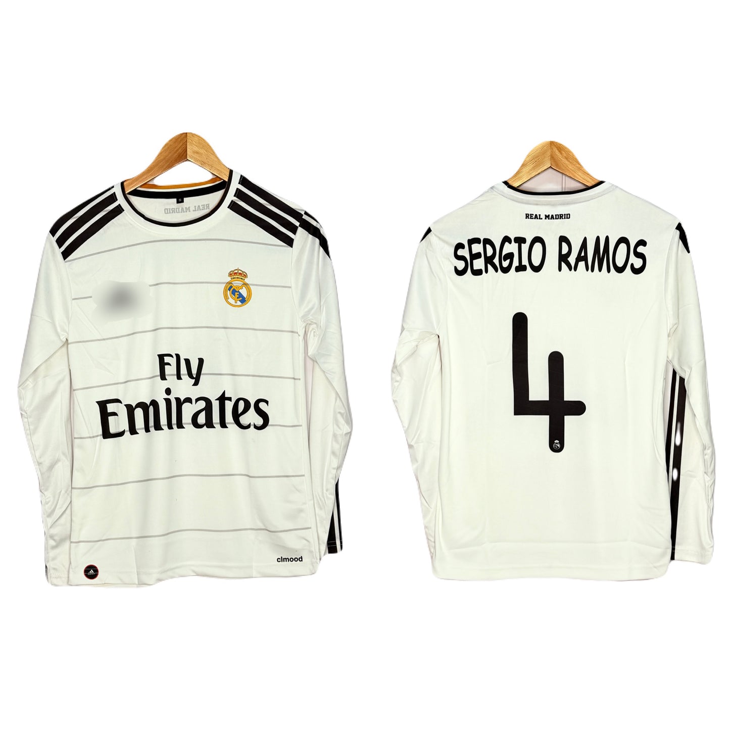 Realmadrid 2013/14 full sleeve sergio ramos P194 - ms retro store