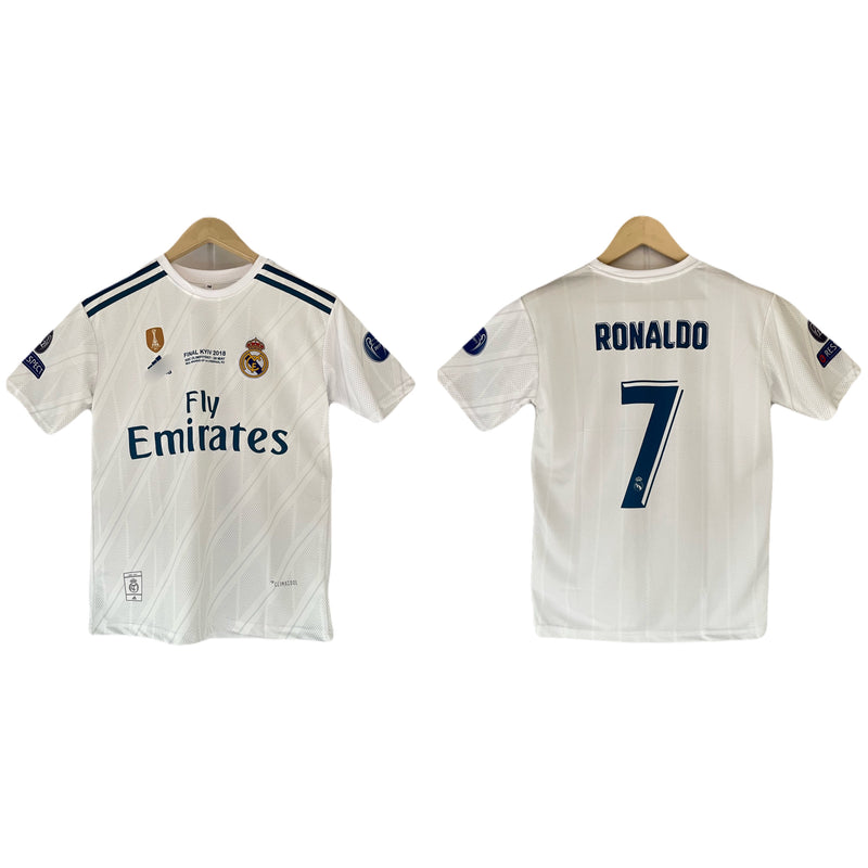 Ronaldo 2018 Ucl final edition jersey half sleeve -