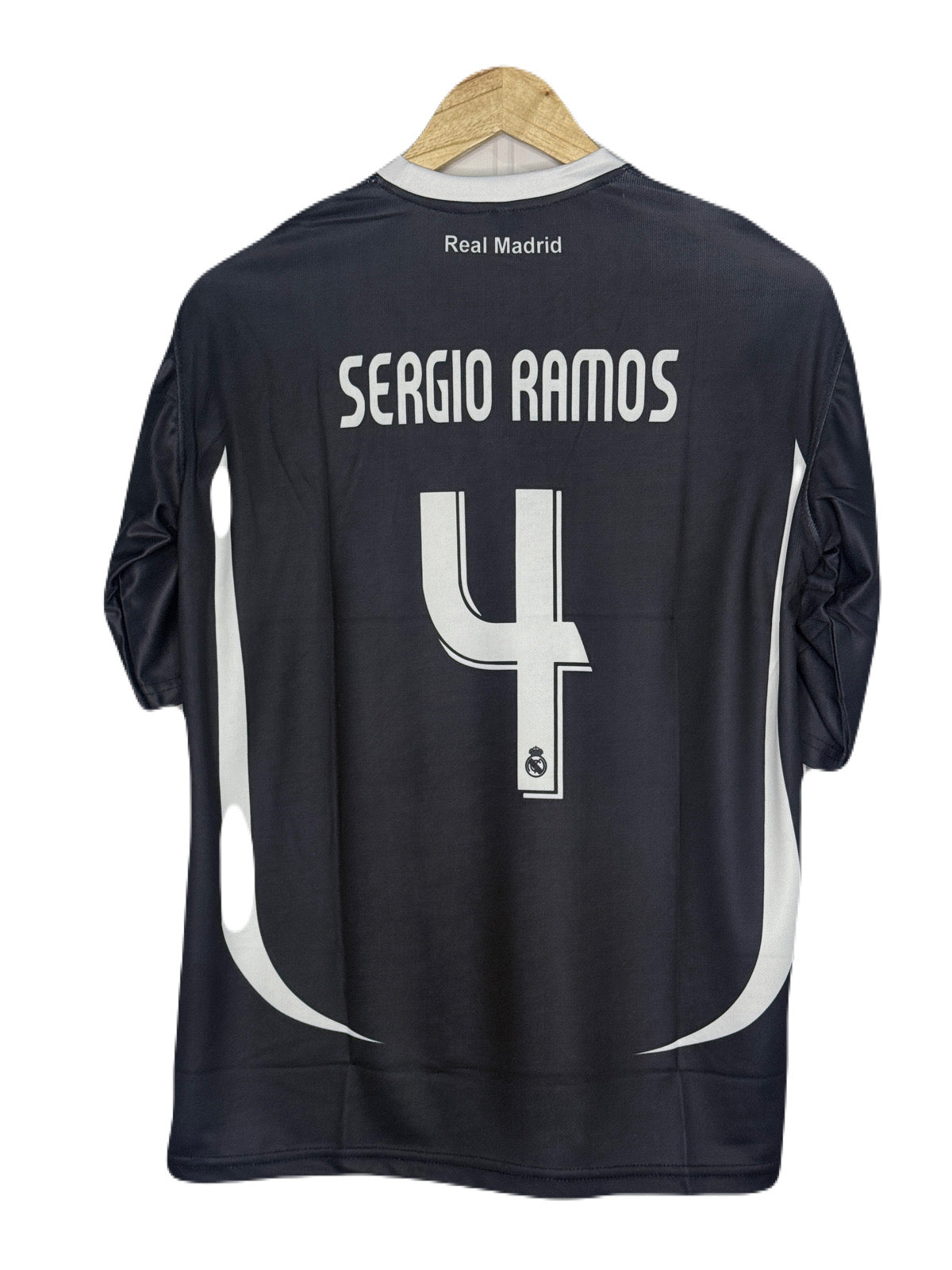 Real Madrid 2006-07 Away Kit S.Ramos Five Sleeve - Ms Retro Store