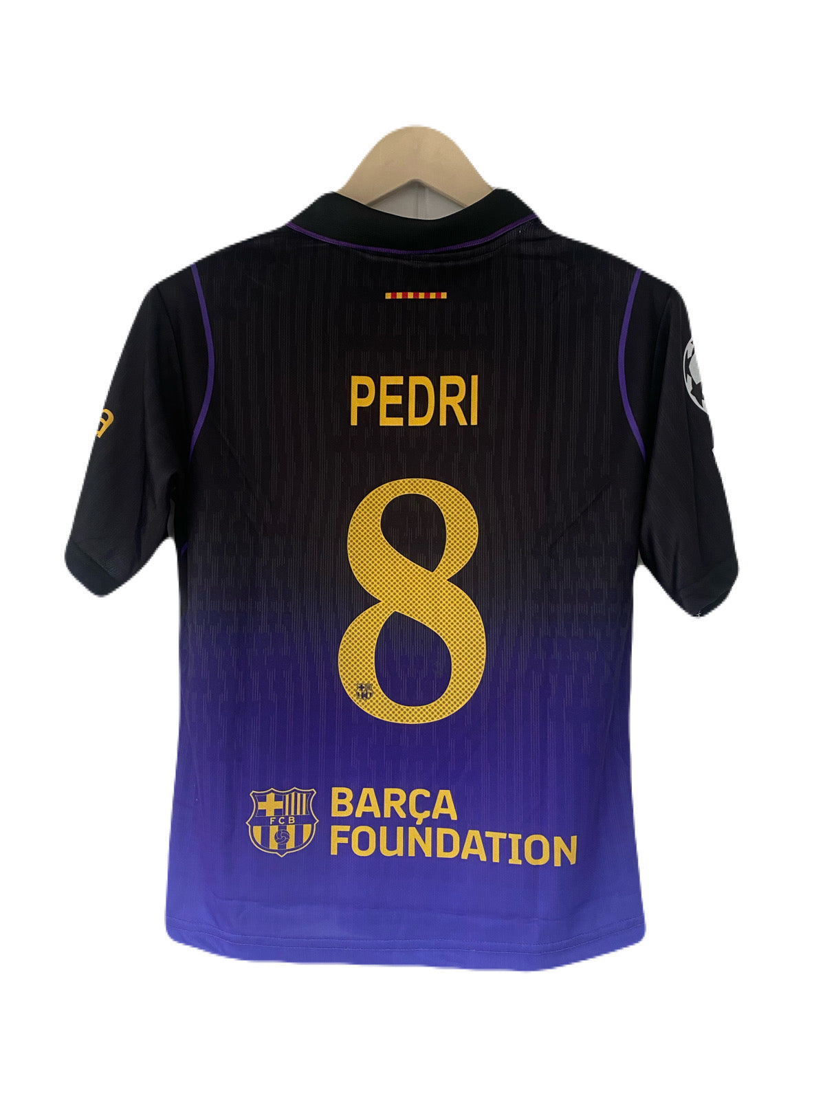 Pedri Barcelona 2026-27 Away  Five sleeve Collar Sublimation jersey - P2428