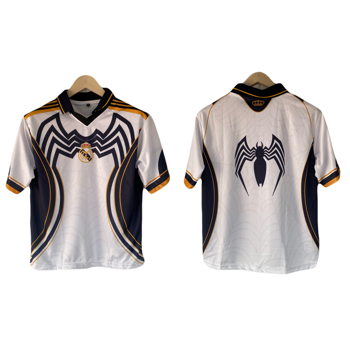 Real madrid Spider Edition plane back  Five Sleeve collar  Jersey - P2648