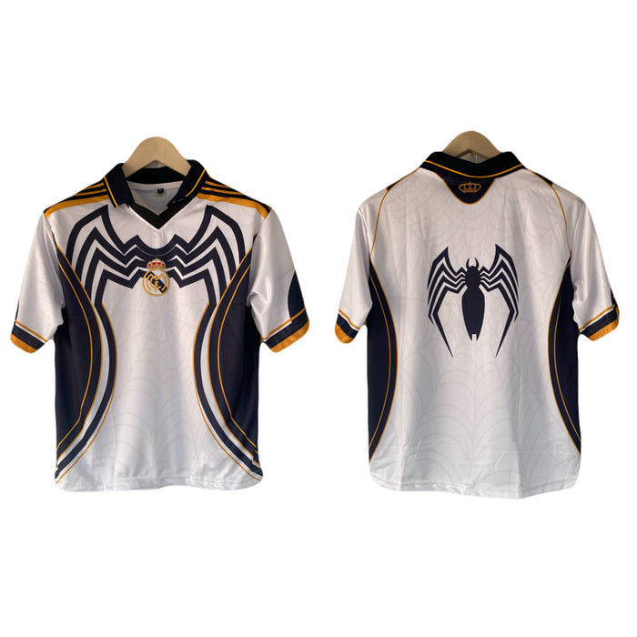 Real madrid Spider Edition plane back  Five Sleeve collar  Jersey - P2648