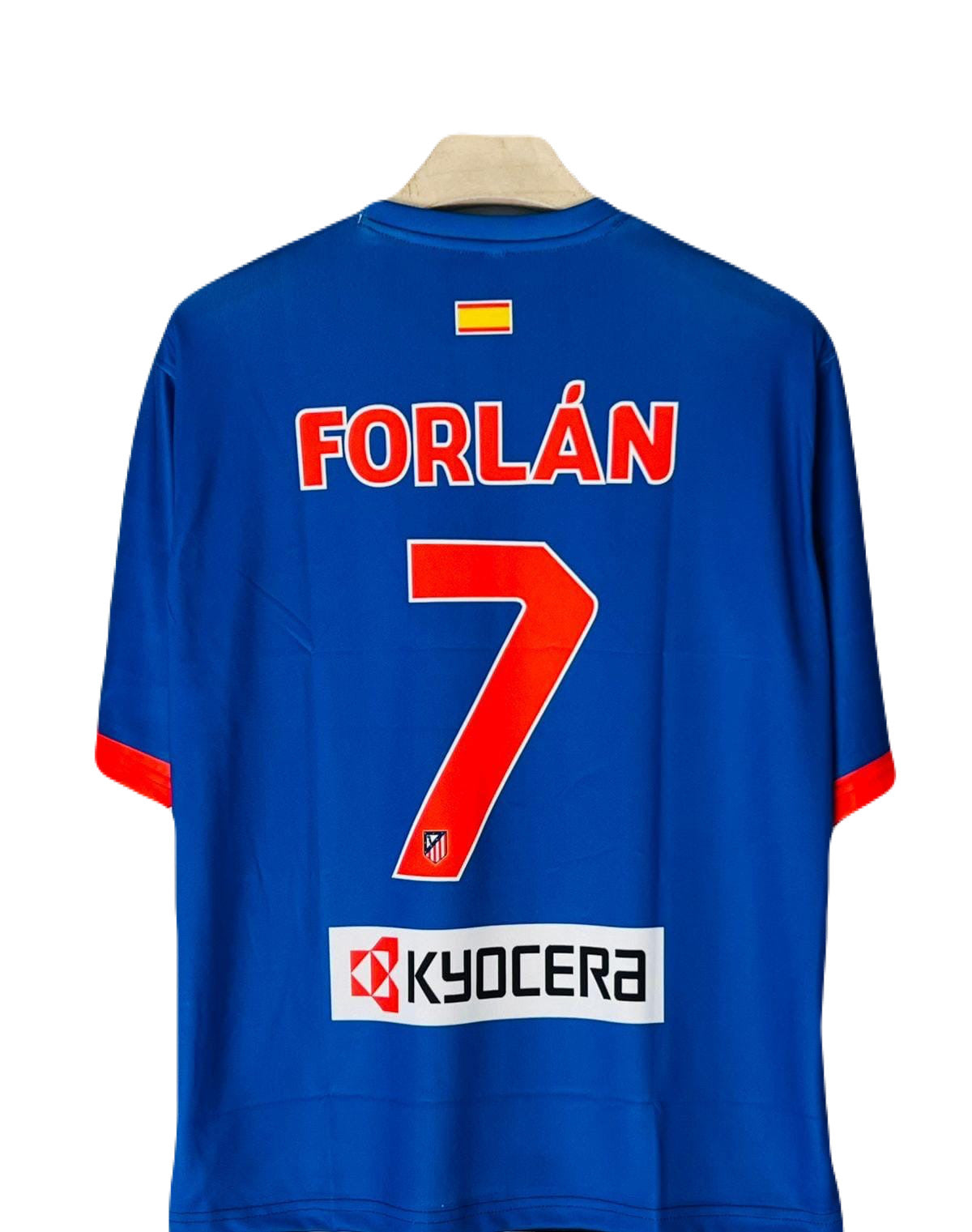 Atletico madrid 2010/11 away kit forlan five sleeve - p303-ms retro store