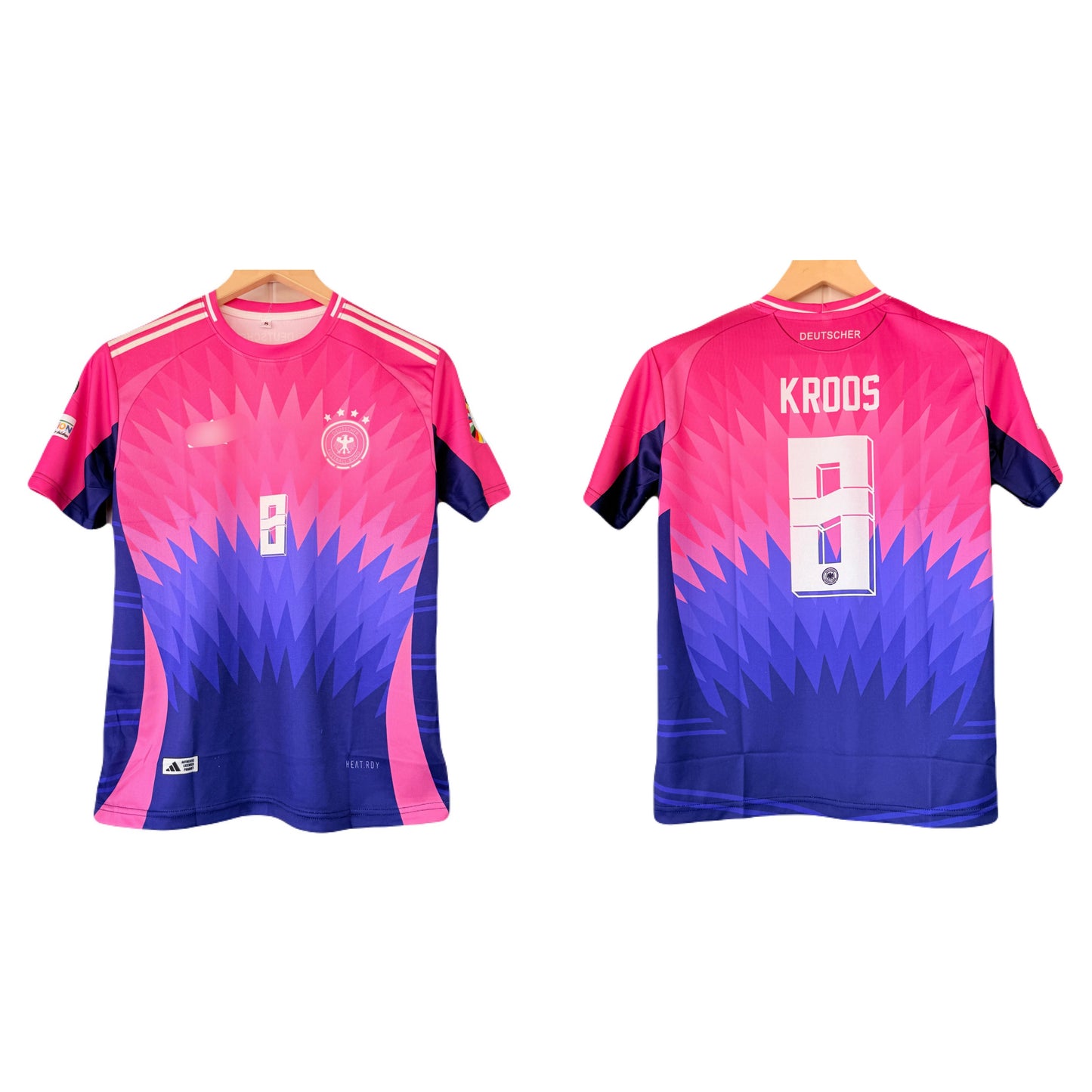 Germany 2024 kroos Away Pink kit Half sleeve - P94 - Ms Retro Store