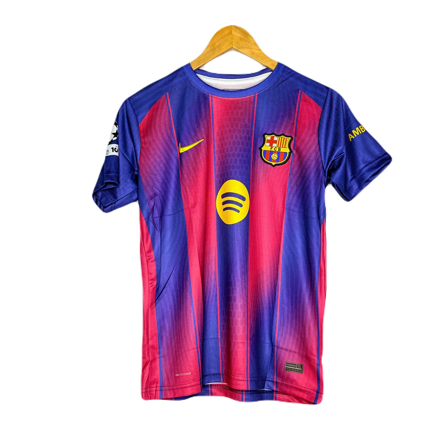 Fc Barcelona 2025-26 Home Kit Raphinha Half Sleeve -P201  Ms Retro Store
