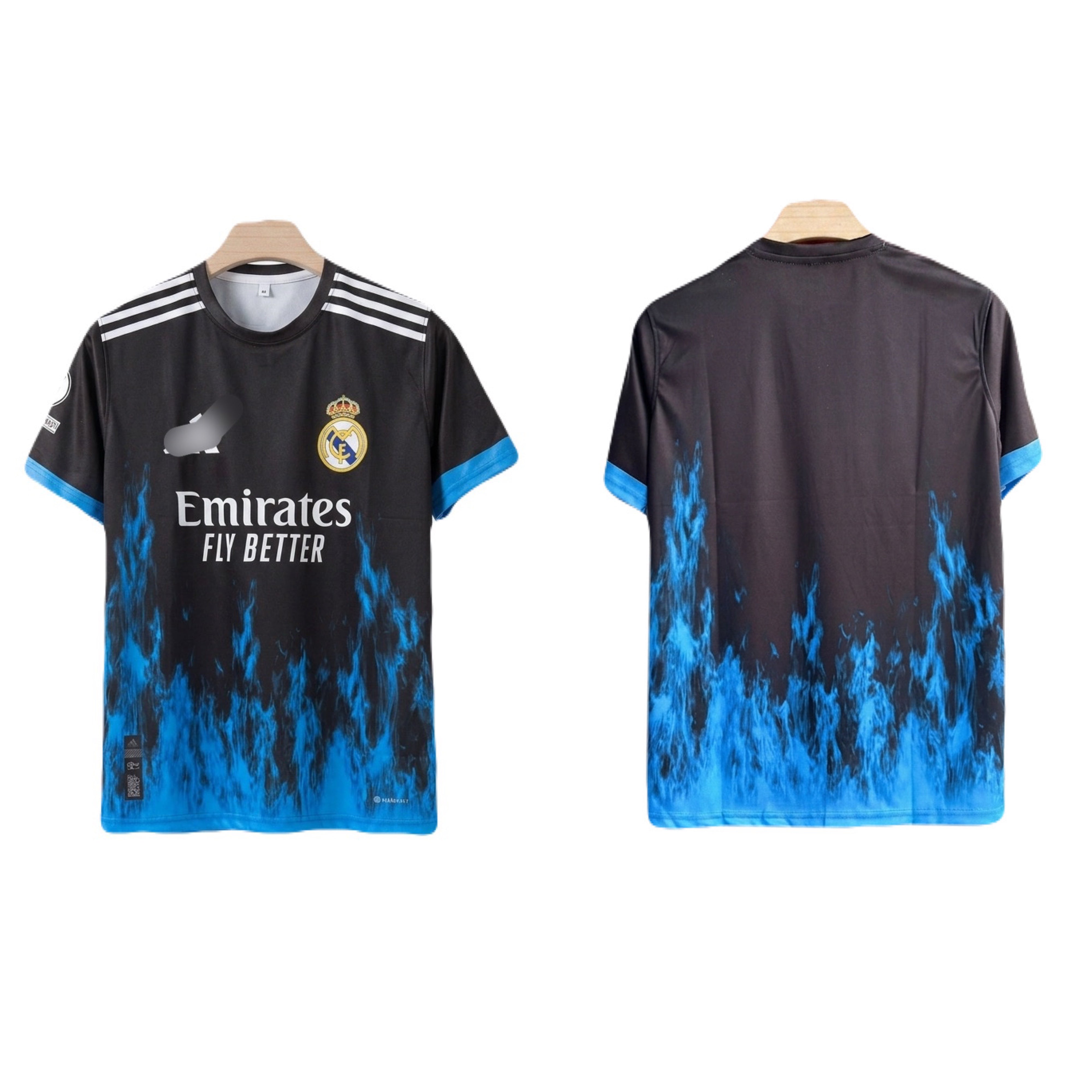 Real Madrid special edition Plain back ocean Half Sleeve - P1836