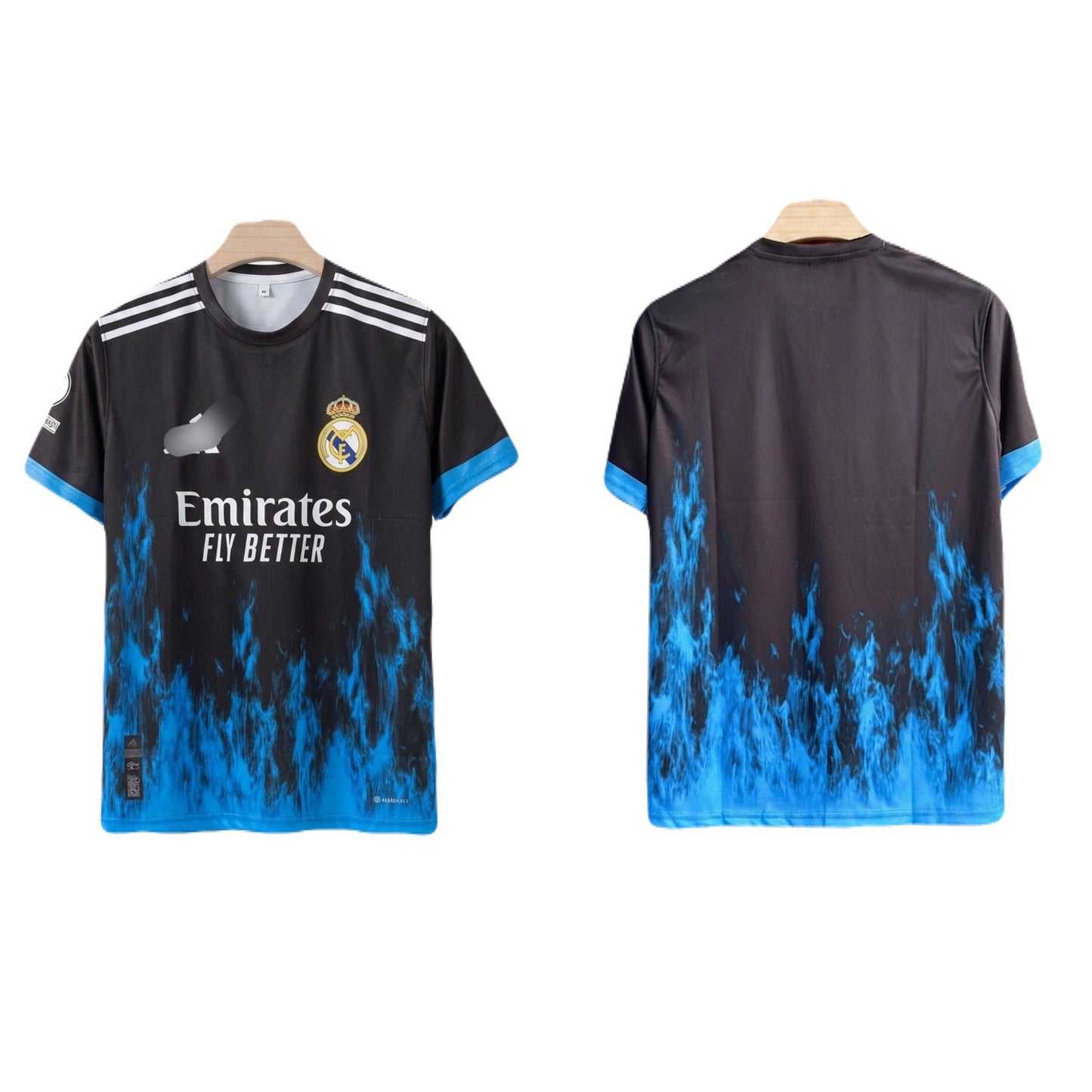 Real Madrid special edition Plain back ocean Half Sleeve - P1836