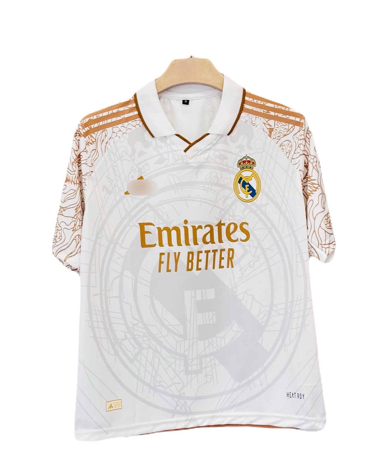 Ronaldo Real madrid special edition Five sleeve Collar jersey -
