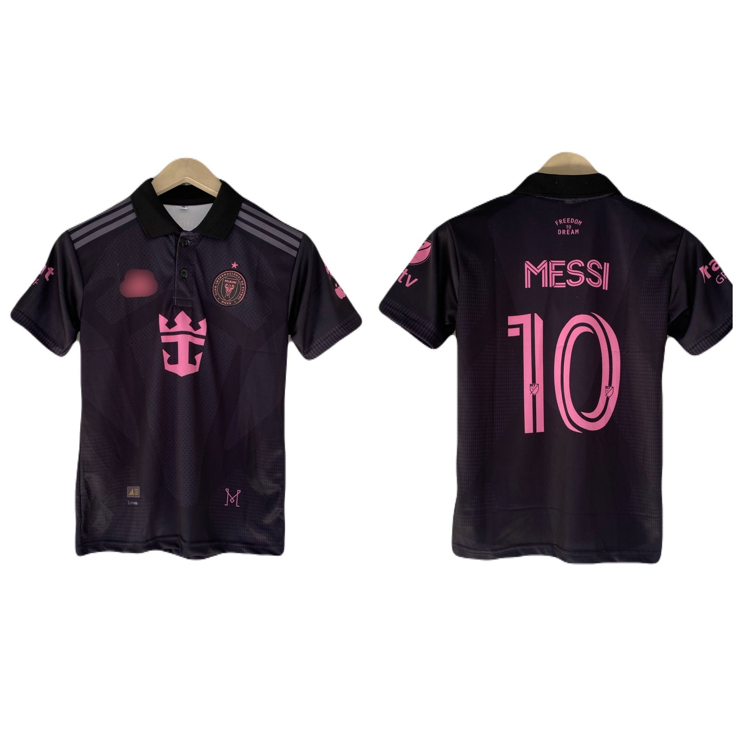 Messi Inter Miami Away 2026-27 Collar type Embroidery Jersey- P2452