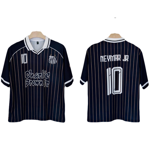 SANTOS NEYMAR CHARLIE EDITION COLLAR FIVE SLEEVE SUBLIMATION  - Ms retro store