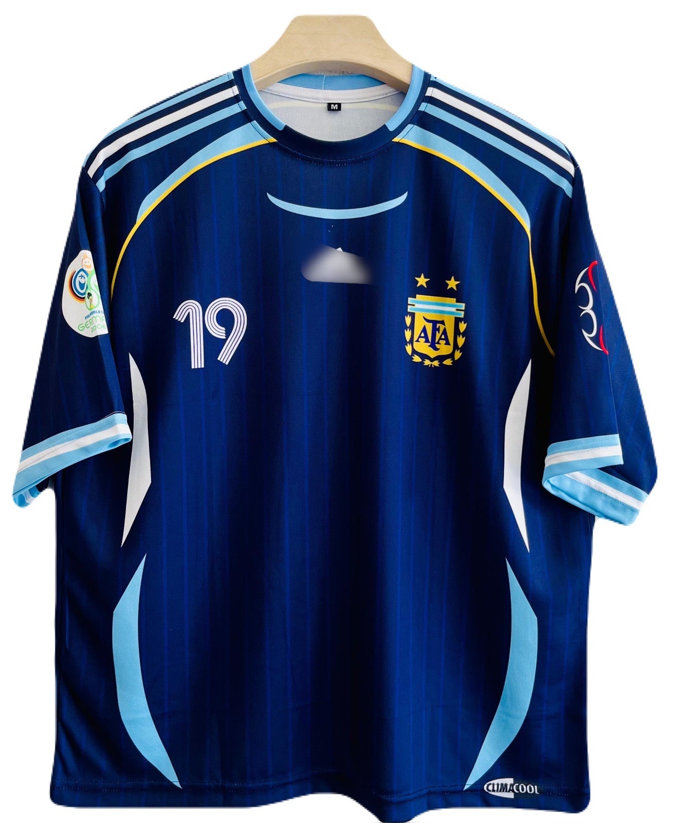 Argentina 2006 away five sleeve messi - P993 ms retro store