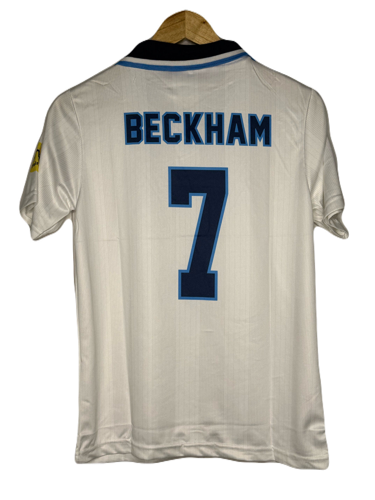 England 1996 Home Kit Polo Beckham Half sleeve - Ms Retro Store