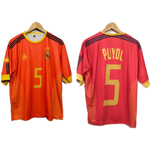 Spain 2002 Home kit Five sleeve - P95 - Ms Retro Store