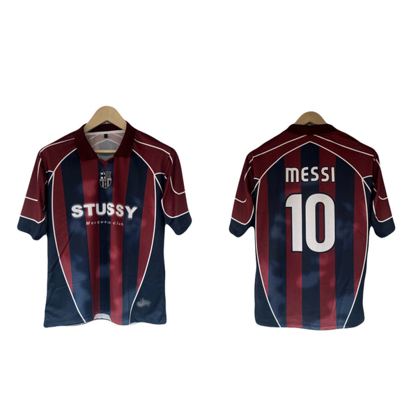 Messi Barcelona ‘stussy‘Special Edition Five sleeve jersey -