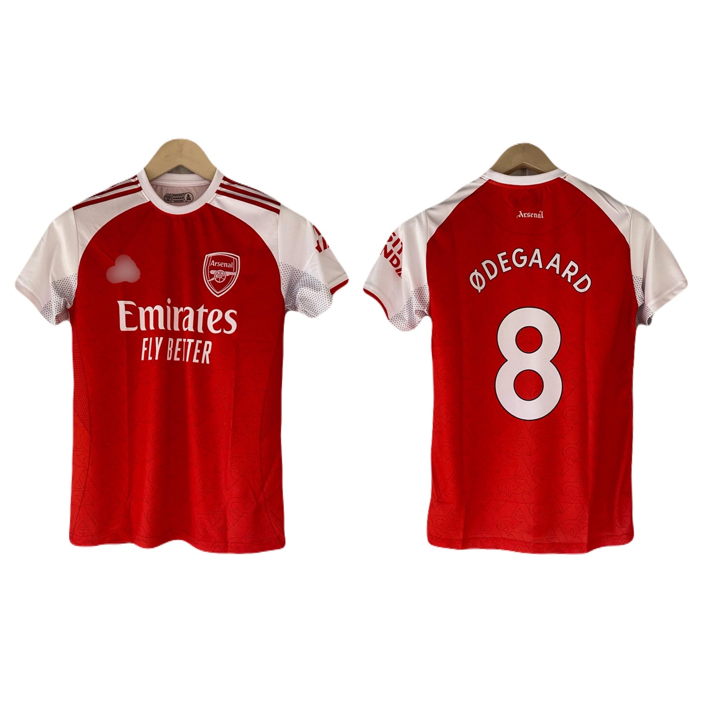Odegaard Arsenal Half Sleeve new season Embroidery Jersey  -