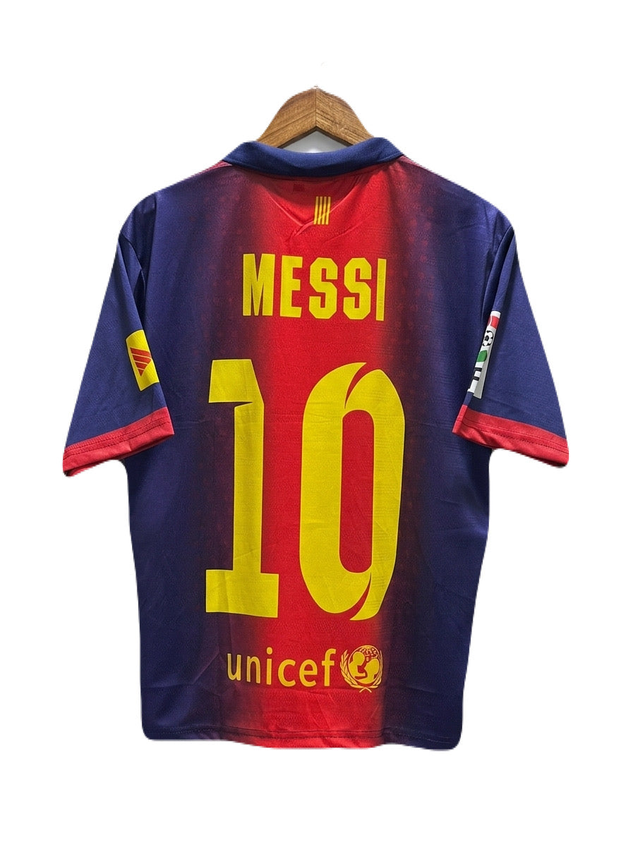 Barcelona messi 2011  Five sleeve Collar sublimation - P1579 Ms Retro Store