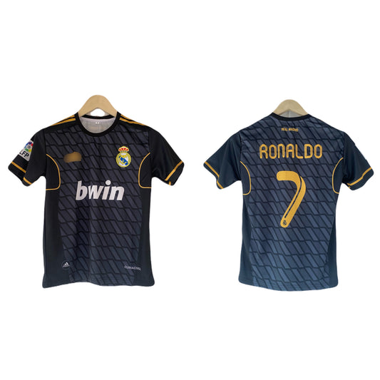 Ronaldo Real Madrid half sleeve sublimation jersey