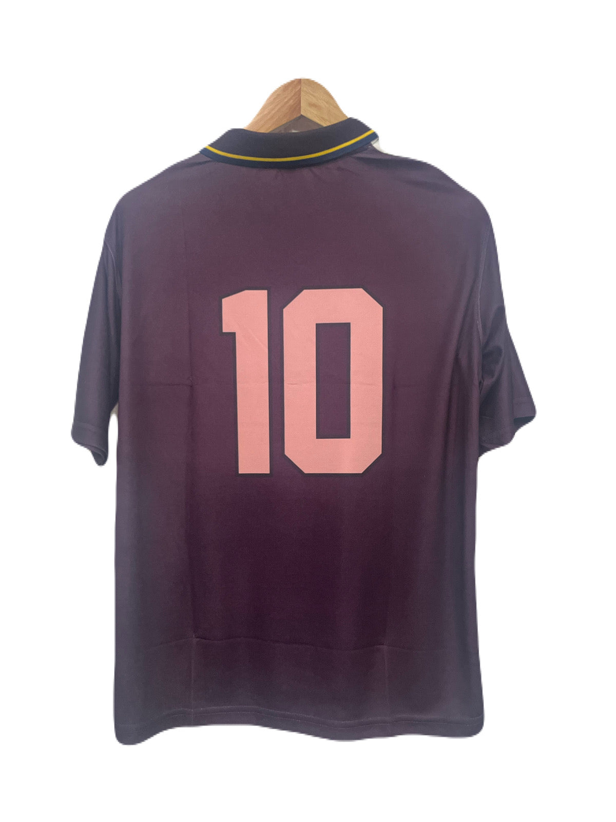 Manchester City 1996-97 Away kit 10 Five sleeve - P390 - Ms Retro Store