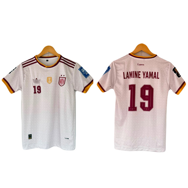 Yamal 2star Spain 2026 Worldcup Away Half Sleeve Jersey - P2431