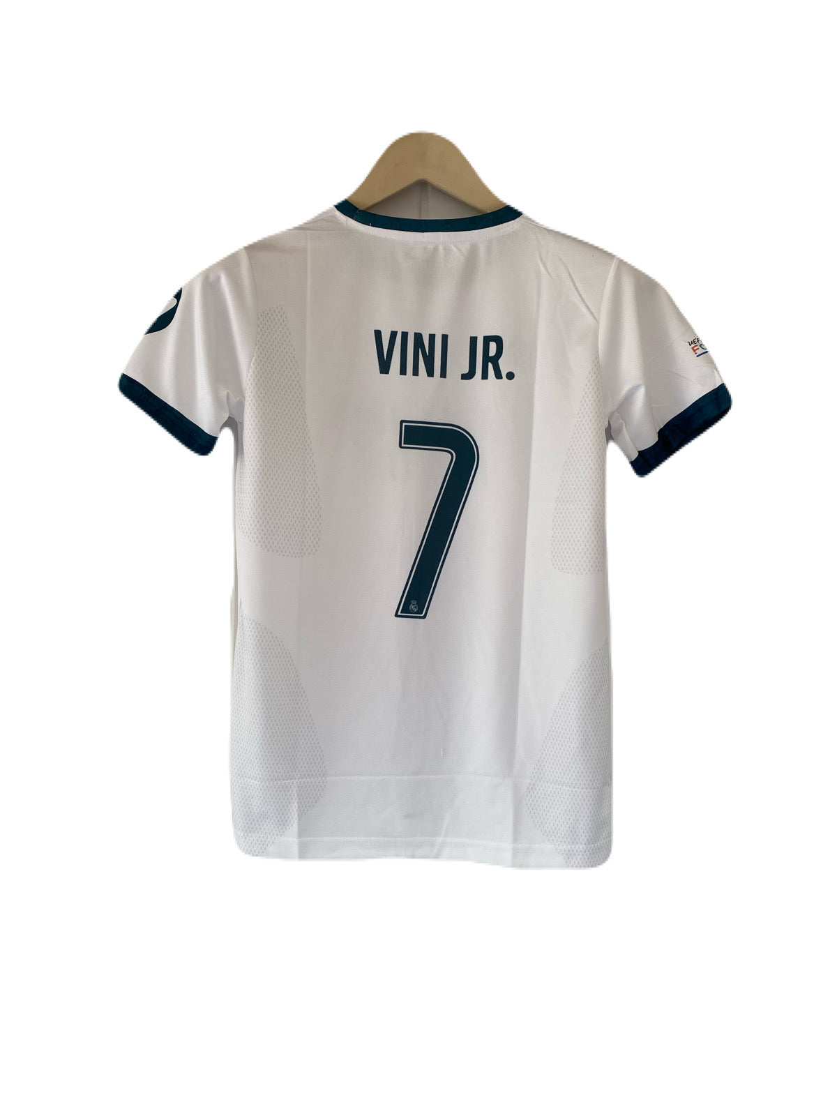 Vinicius Real Madrid 2026-27 Home Kit embroidery half sleeve jersey - P2346