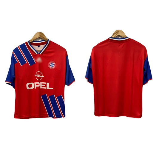 Bayern Munich 1993-95 Home kit Plain-back Five Sleeve - Ms Retro Store