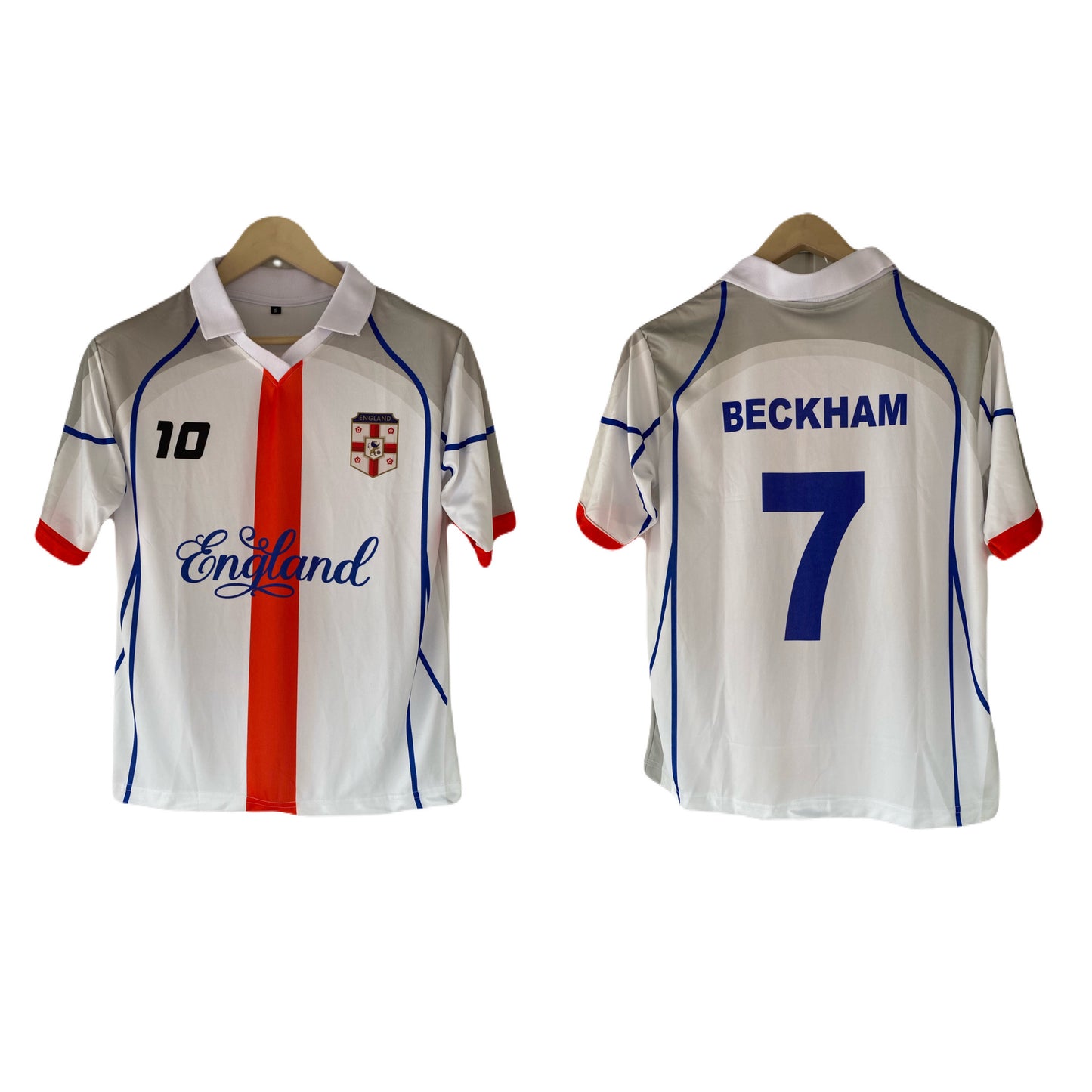 Beckham england Five sleeve Collar Sublimation jersey- P2211