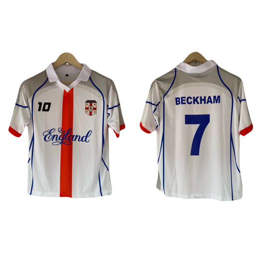 Beckham england Five sleeve Collar Sublimation jersey- P2211