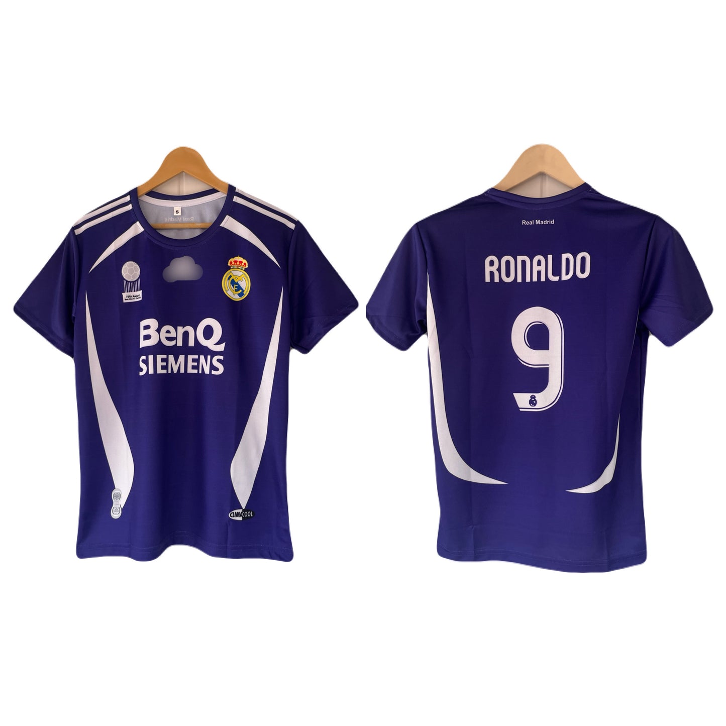 Ronaldo Real Madrid half sleeve sublimation jersey - P2286