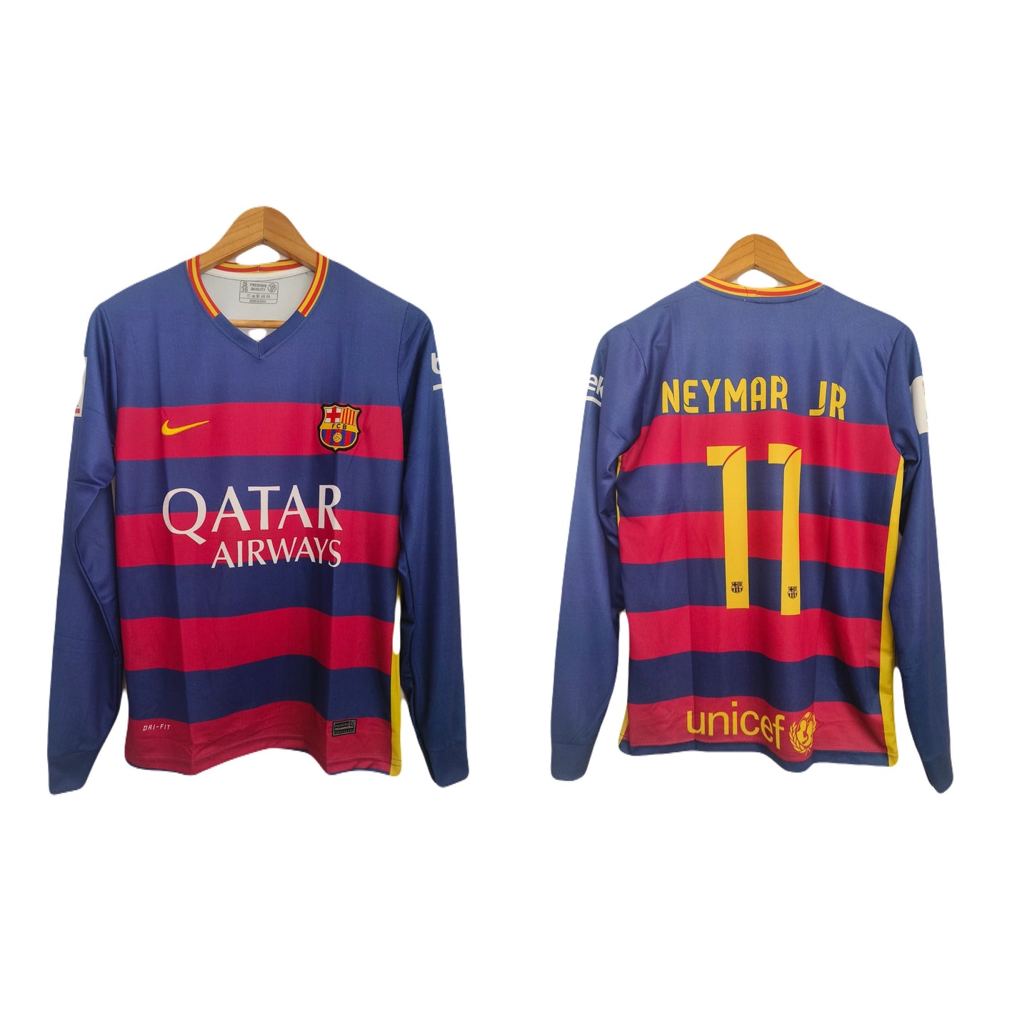 Best retro jersey Barcelona 2015/16 Neymar full sleeve - ms retro store