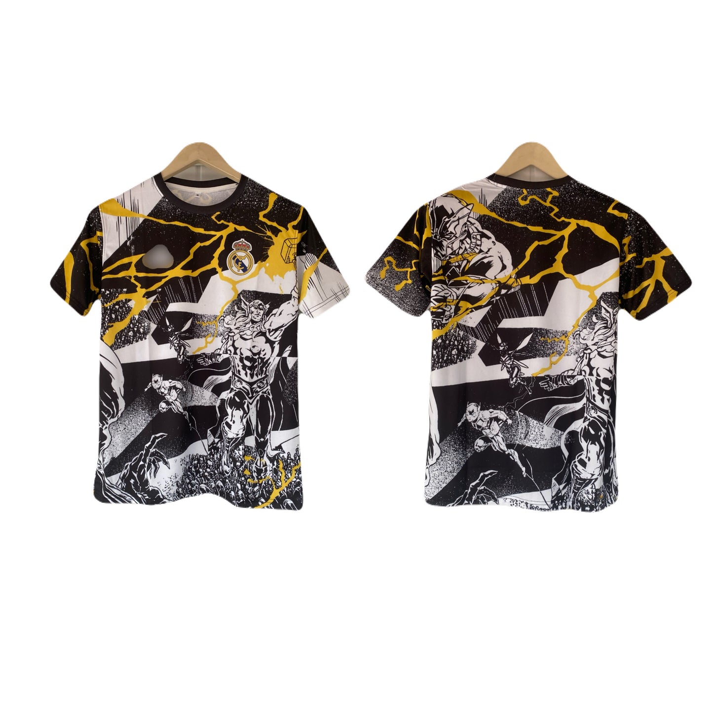 Real Madrid plain back Half Sleeve Sublimation -  P2308