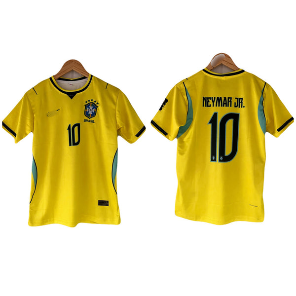Neymar Brazil Home 2026 Half sleeve Embroidery Jersey - P2070
