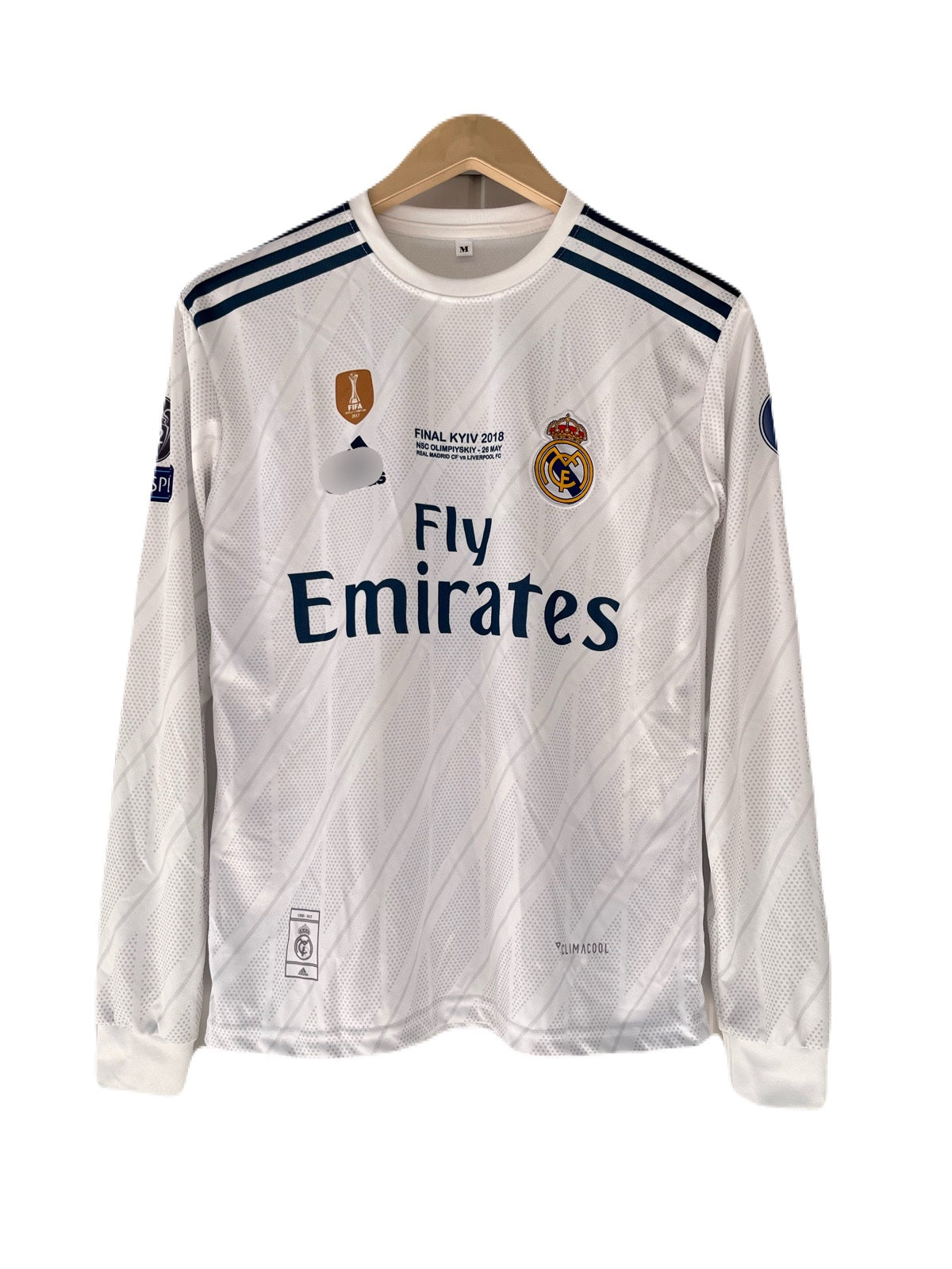 Ronaldo Realmadrid full sleeve 2018 UCL FINAL EDITION Embroidery - P2369
