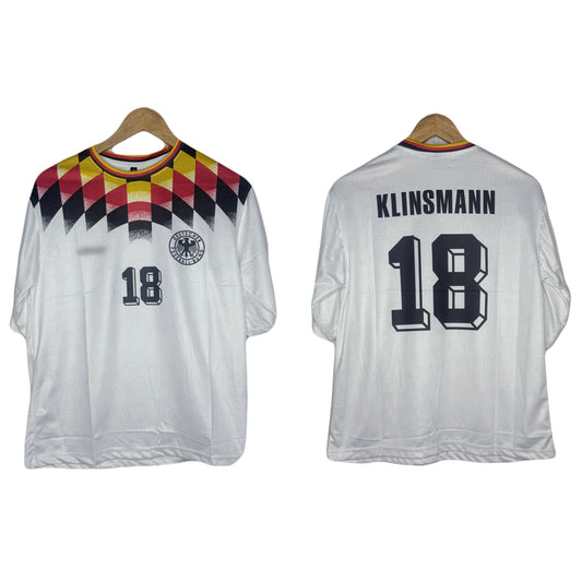 Germany 1994 Home Kit Klinsmann Five Sleeve - P884 Ms Retro Store