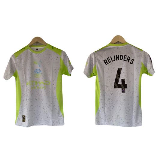 Reijnders Manchester City 2026/27 third kit Half Sleeve sublimation jersey - P2141
