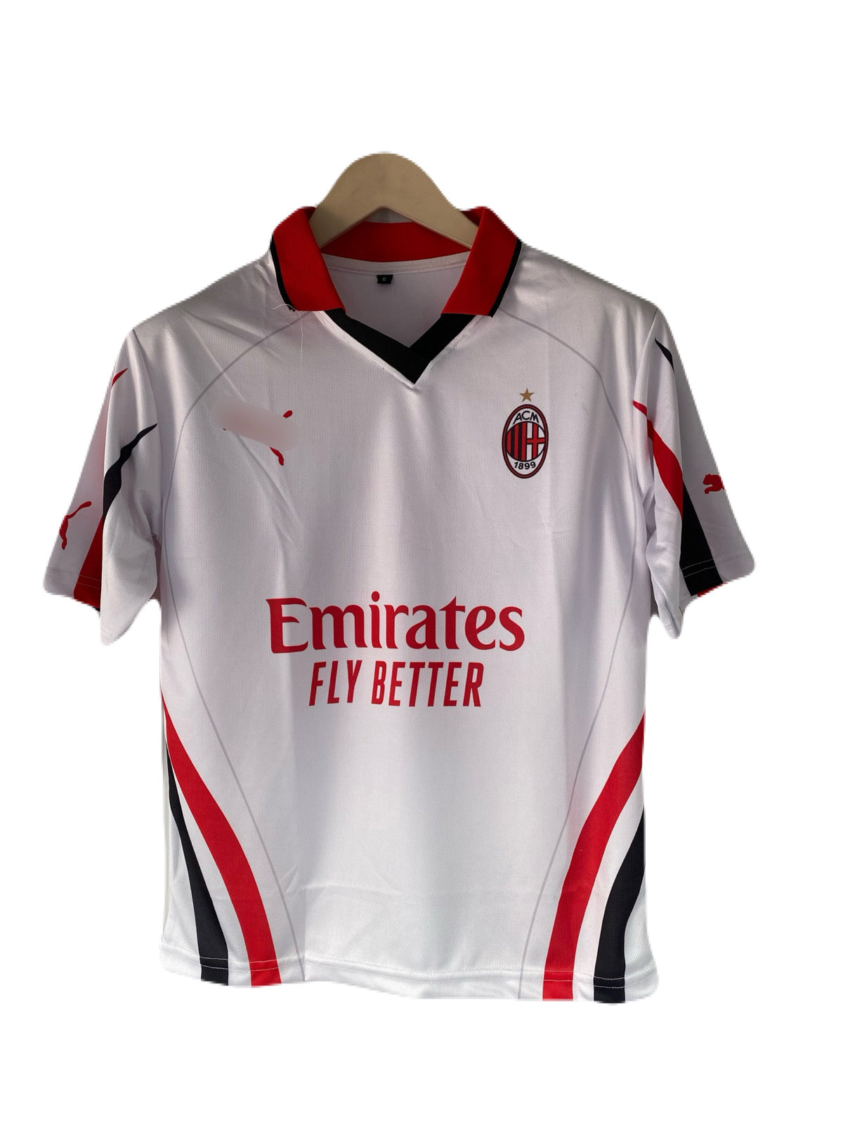 Maldini Ac Milan Away Collar Five Sleeve Jersey - P2649