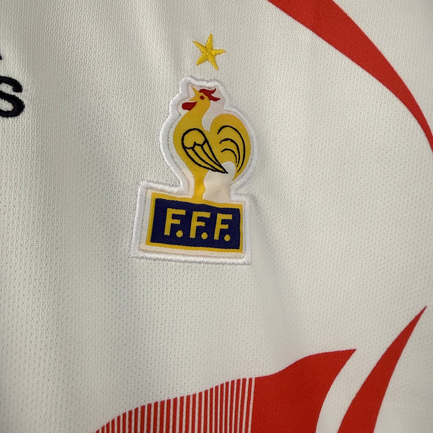Zidane France 2006-07 Away Kit Half sleeve -