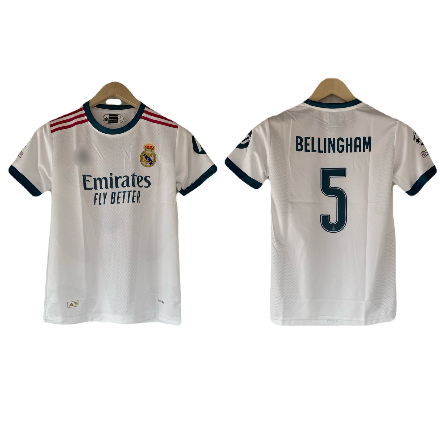 Bellingham Real Madrid 2026-27 Home Kit embroidery half sleeve jersey - P2339