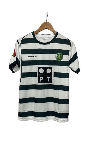 Retro jersey sporting Ronaldo 2001/03 Half sleeve jersey  - ms retro store