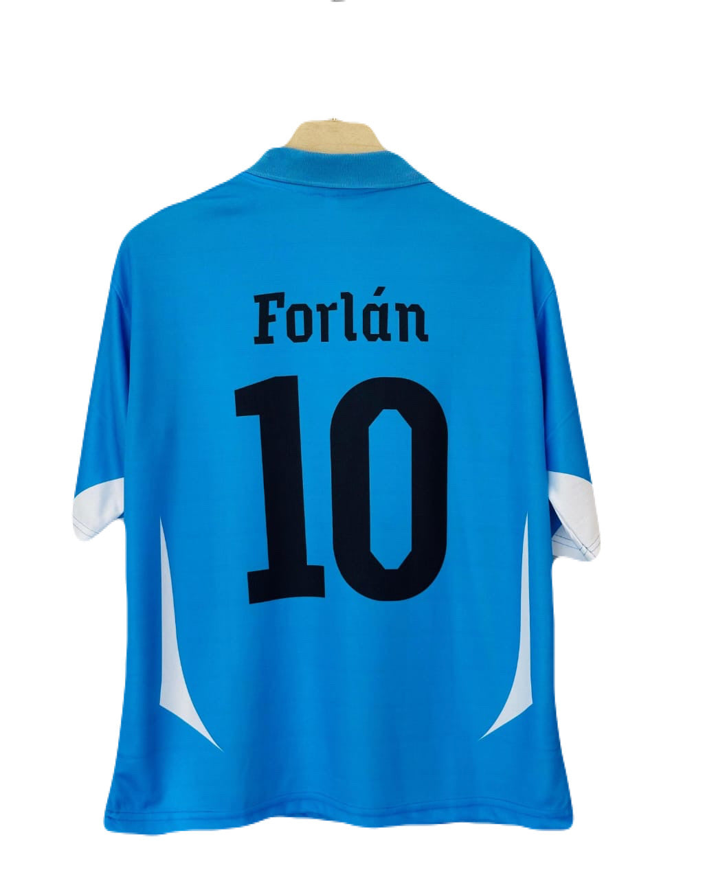 uruguay 2010 home jersey forlan - ms retro store