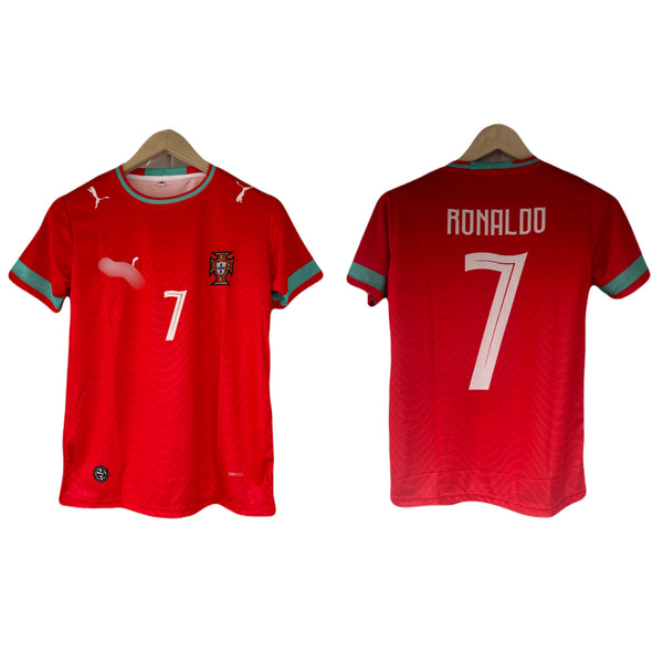 Ronaldo Portugal 2026 World Cup home  Half sleeve embroidery jersey -
