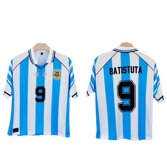 Argentina Home Kit BatistutaFive Sleeve -P1271 Ms Retro Store