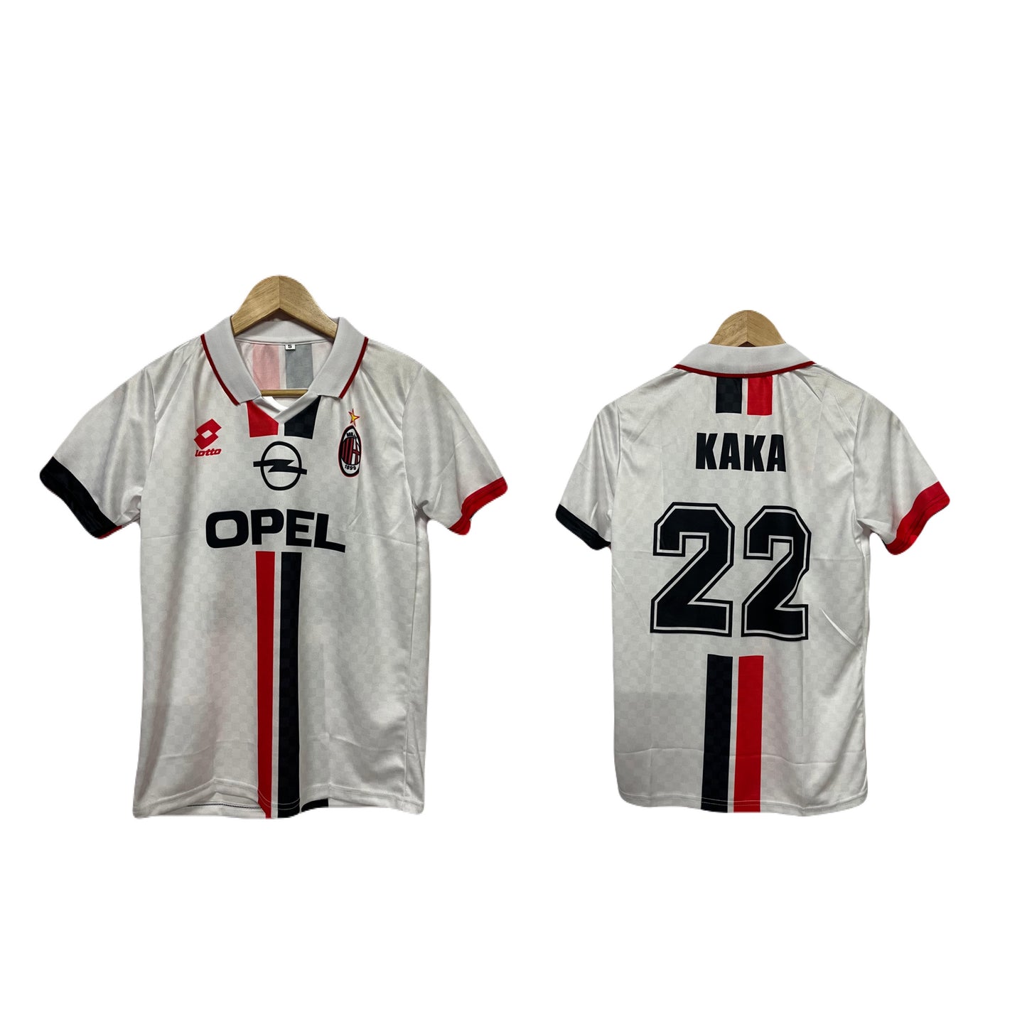 Ac milan 1996 away jersey kaka - ms retro store