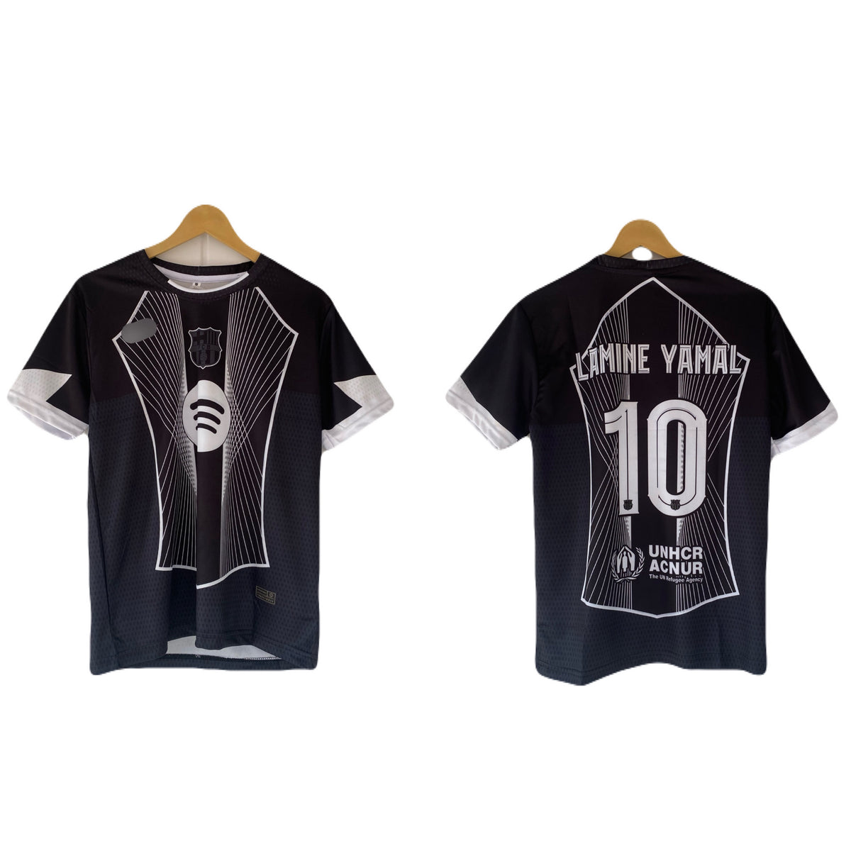 Lamine yamal Barcelona jersey half sleeve sublimation jersey - P2714