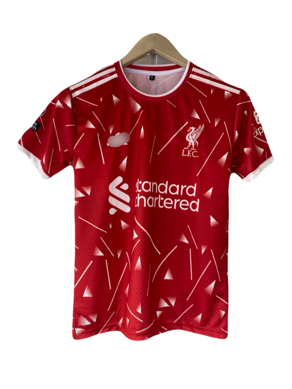 Szoboszlai Liverpool new season home kit Half sleeve embroidery jersey - P2198